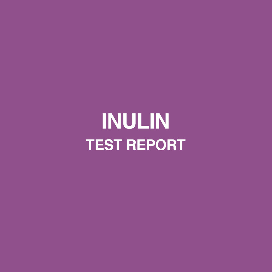Inulin Powder test report - HealthyHey