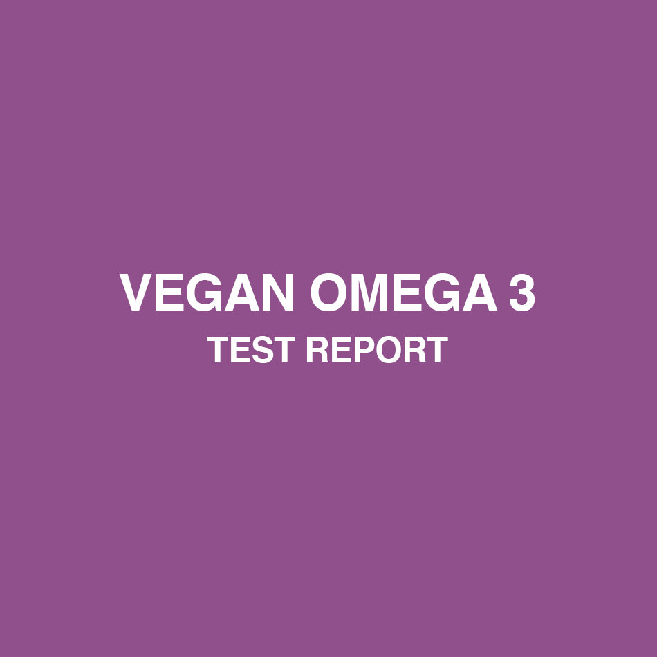 Vegan Omega 3 test report - HealthyHey