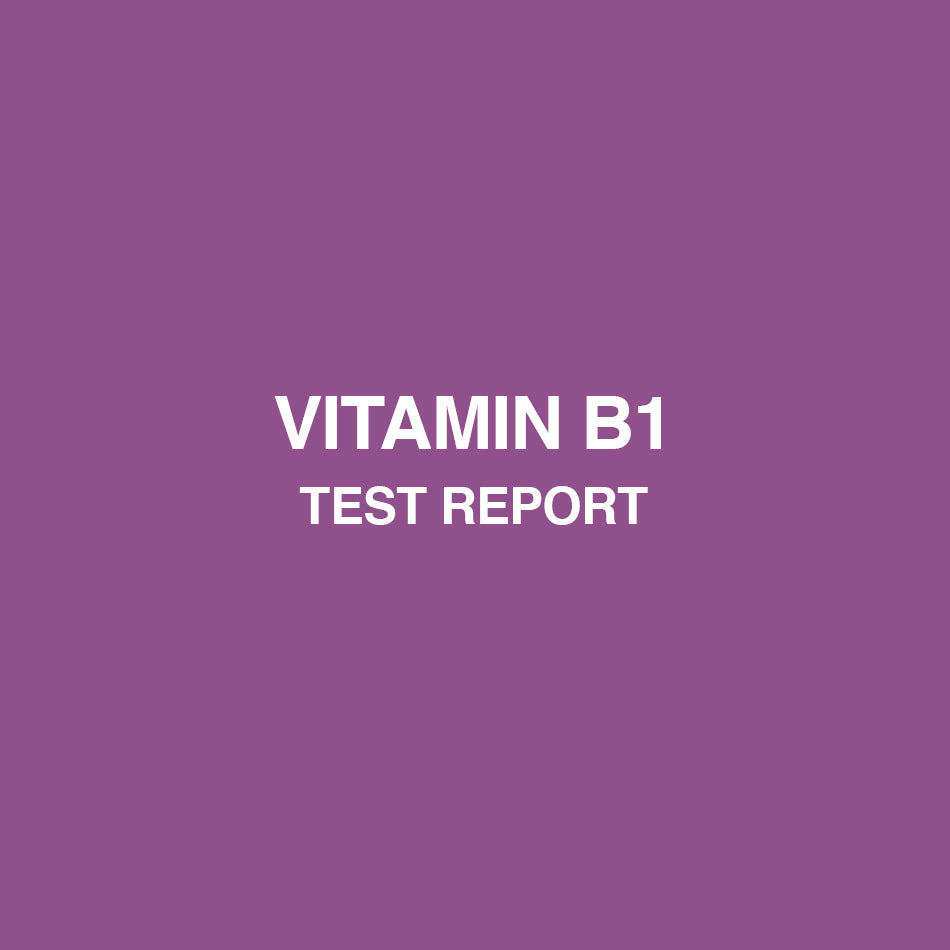 Vitamin B1 test report - HealthyHey