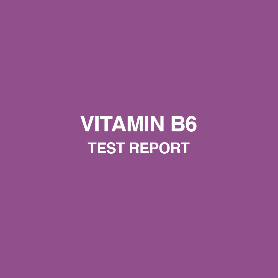 Vitamin B6 test report - HealthyHey