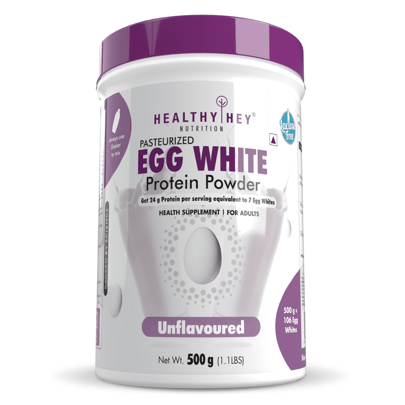 100% Egg White Protein - Instant Mix - 80% Protein - Non GMO & Lactose Free