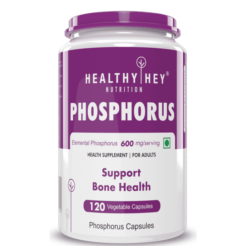 Phosphorus, Support Bone Health - 120 Veg. Capsules