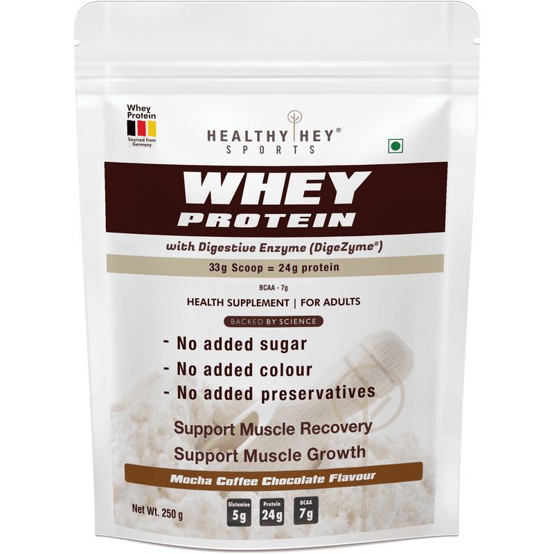 Whey Protein Concentrate - 80% Protein with Digestive Enzymes