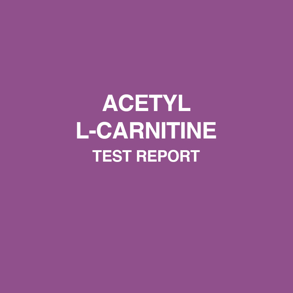 Acetyle L-Carnitine test report - HealthyHey