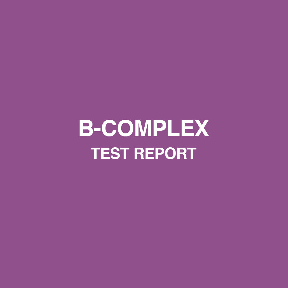 Vitamin B-complex test report - HealthyHey