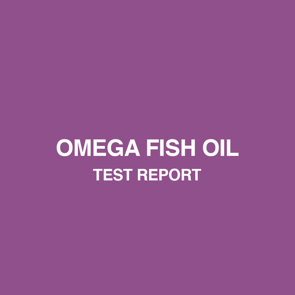 Omega fish oil test report - HealthyHey