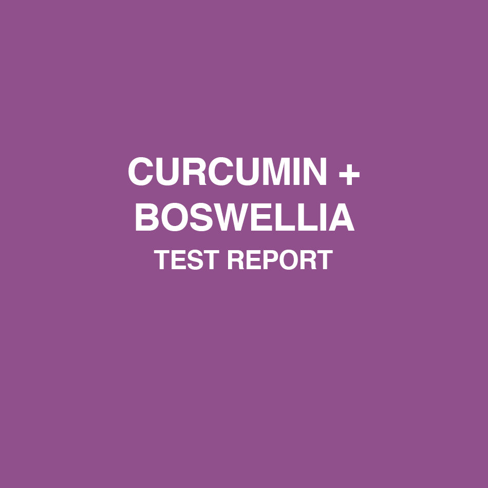 Curcumin & Boswellia test report - HealthyHey