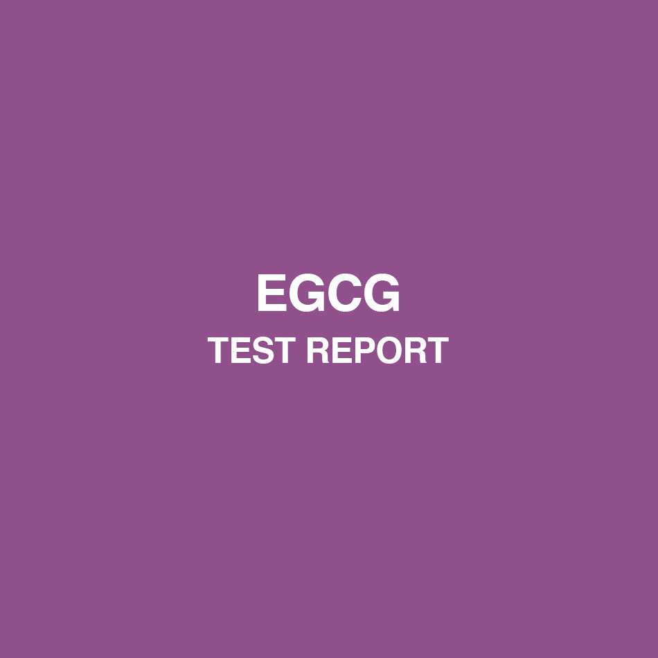 EGCG test report - HealthyHey