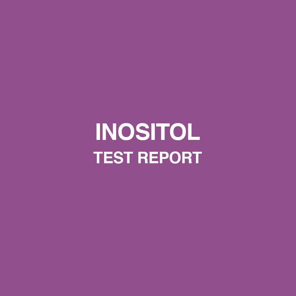 Inositol test report - HealthyHey