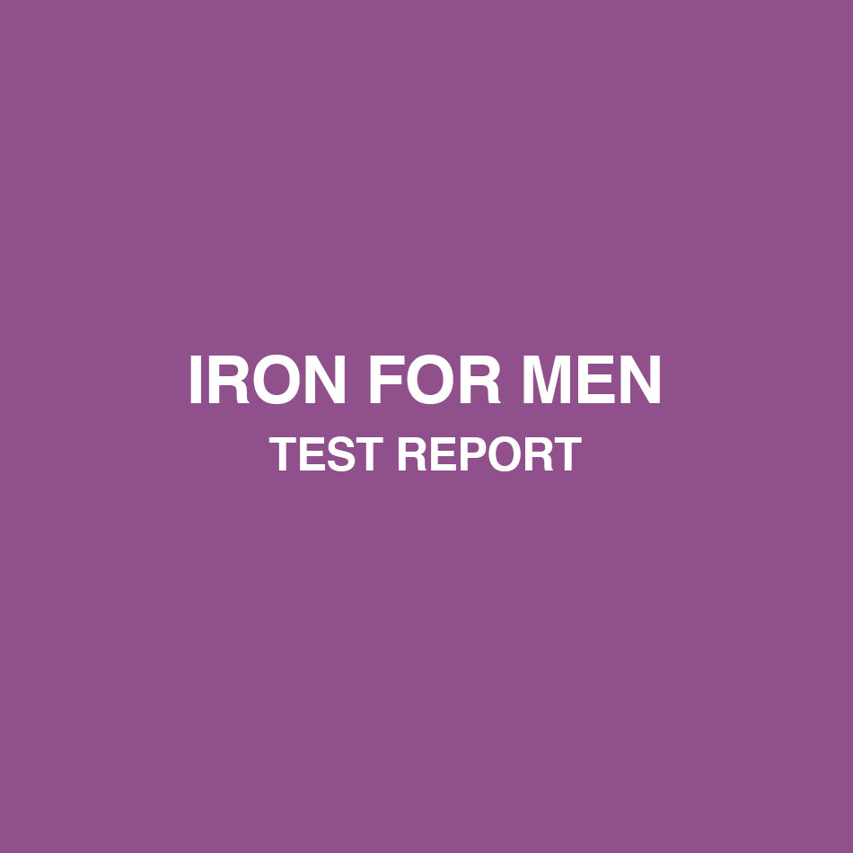 Iron For Men test report - HealthyHey