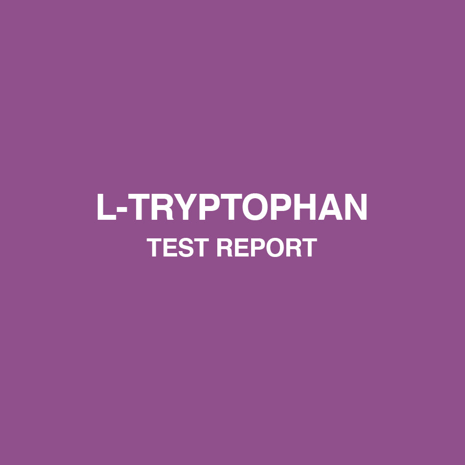 L-Tryptophan test report - HealthyHey