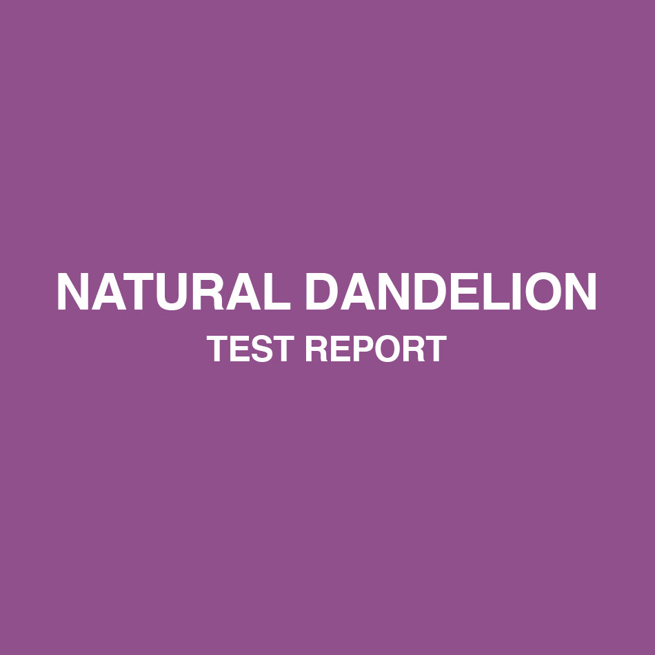 Dandelion capsules test report - HealthyHey