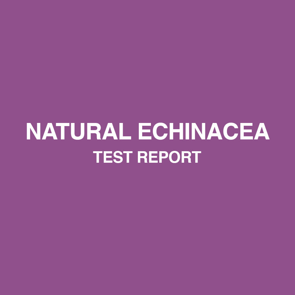 Echinacea capsules test report - HealthyHey