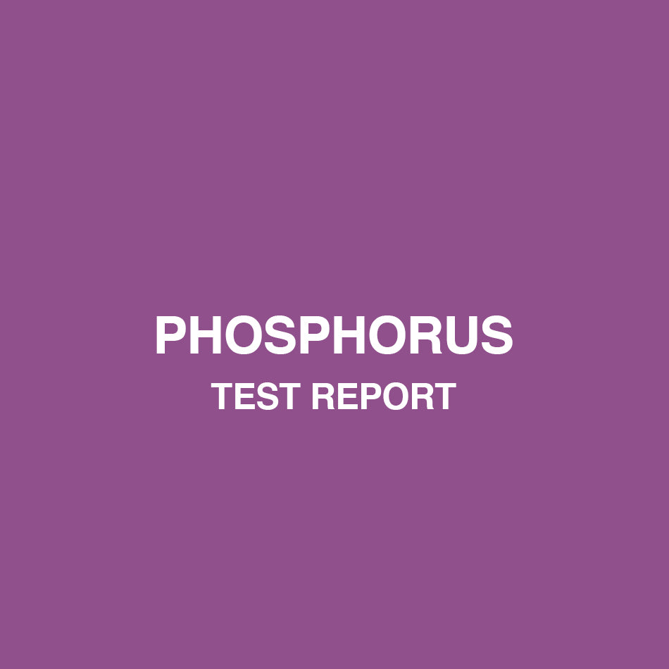 Phosphorus test report - HealthyHey