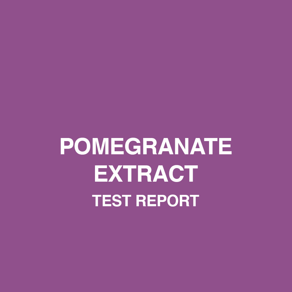 Pomegranate test report - HealthyHey