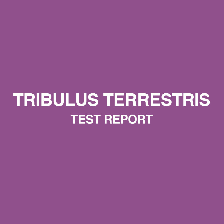 Tribulus Terrestris test report - HealthyHey