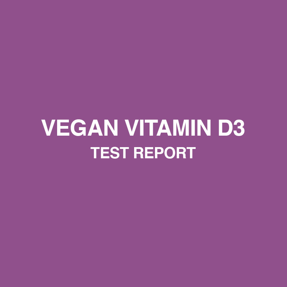 Natural vitamin D3 test report - HealthyHey