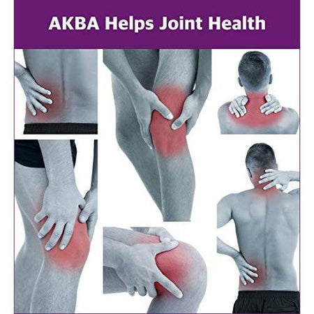 AKBA Bone & Joint Health 85% Boswellic Acid Curcumin 60 Veg Capsules - HealthyHey Nutrition