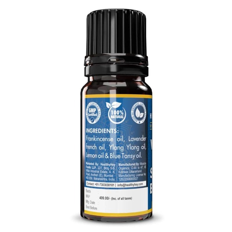 HealthyHey Essential Oils - 100% PureTherapeutic Work & Study Blend Oil- 10ml - HealthyHey Nutrition