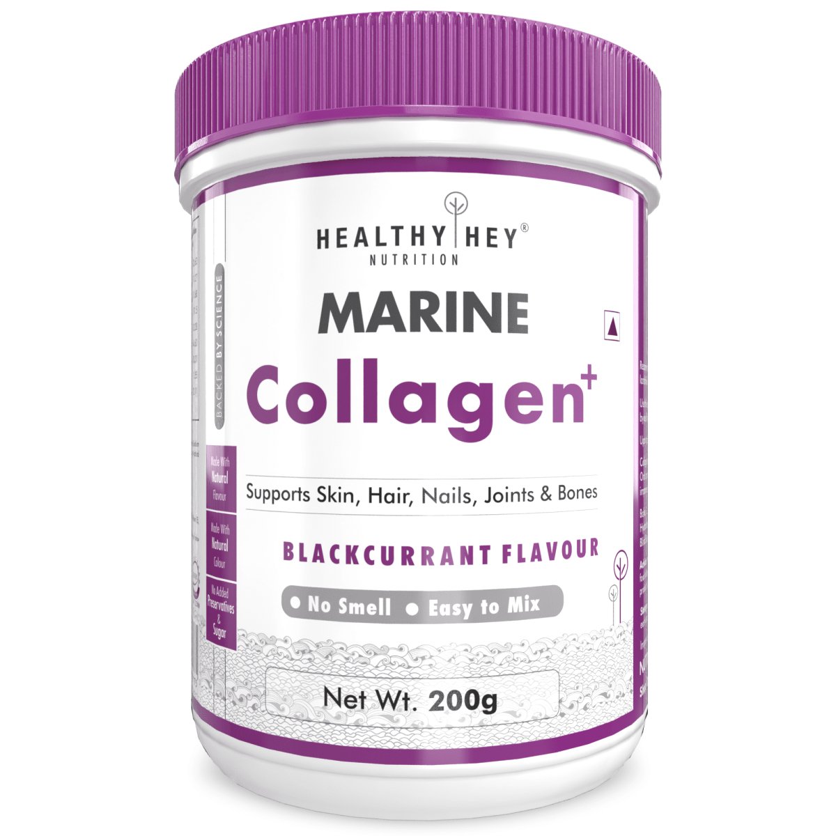 Marine Collagen Peptide Powder 200g - Boost Skin, Hair & Joint Health - HealthyHey Nutrition