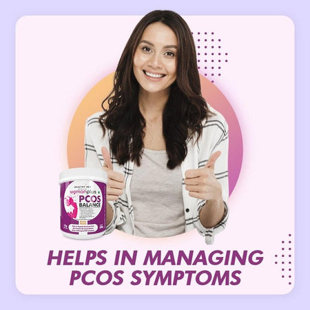 Woman Plus PCOS Balance Orange Flavour Powder 200g - HealthyHey Nutrition
